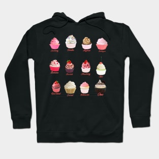 Cupcakes Foodies Hoodie